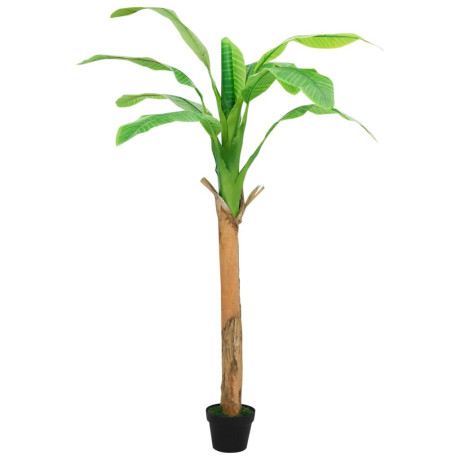 vidaXL Kunstboom met pot banaan 180 cm groen afbeelding2 - 1