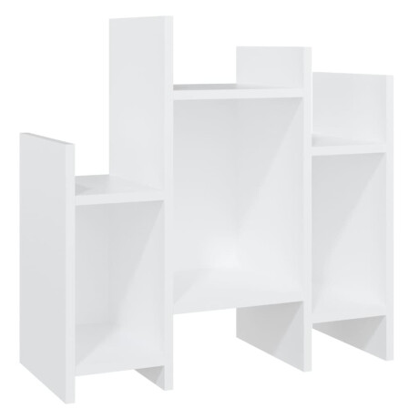 vidaXL Bijzetkast 60x26x60 cm bewerkt hout wit afbeelding2 - 1
