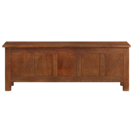vidaXL Opbergkist 110x30x40 cm massief mangohout afbeelding2 - 1
