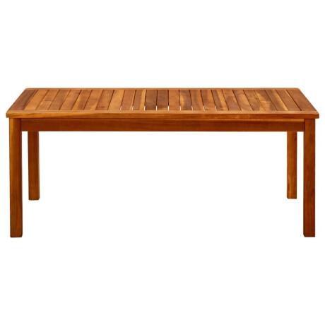 vidaXL Tuintafel 110x60x45 cm massief acaciahout afbeelding2 - 1