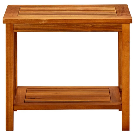 vidaXL Salontafel 50x35x45 cm massief acaciahout afbeelding2 - 1