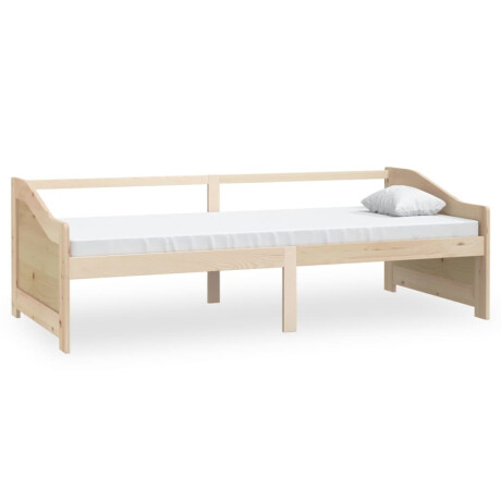 vidaXL Bedbank 3-zits massief grenenhout 90x200 cm afbeelding2 - 1
