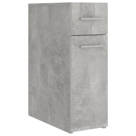 vidaXL Apothekerskast 20x45,5x60 cm bewerkt hout betongrijs afbeelding2 - 1