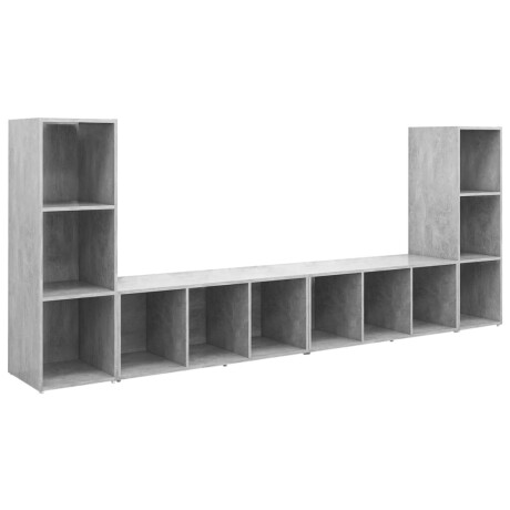 vidaXL | TV Kast | 4 pcs 37 x 35 x 107,5 cm afbeelding2 - 1