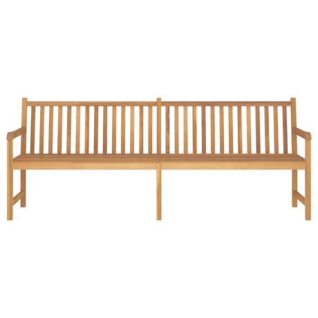 vidaXL Tuinbank 228 cm massief teakhout afbeelding2 - 1