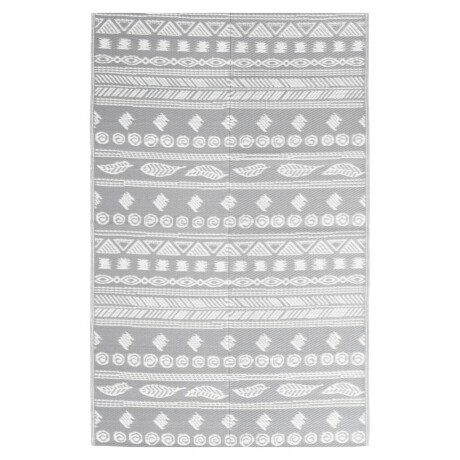 vidaXL Buitenkleed ARAKIL 190x290 cm polypropeen grijs afbeelding2 - 1