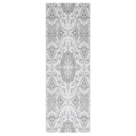 vidaXL Buitenkleed ARAKIL 80x250 cm polypropeen lichtgrijs afbeelding2 - 1