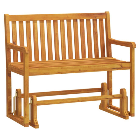vidaXL Schommelbank 110 cm massief acaciahout afbeelding2 - 1