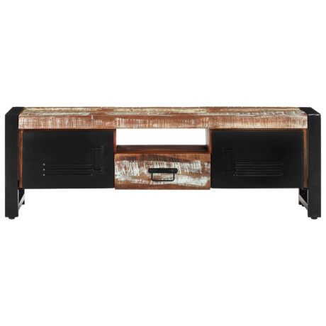 vidaXL Tv-meubel 120x30x40 cm massief gerecycled hout afbeelding2 - 1