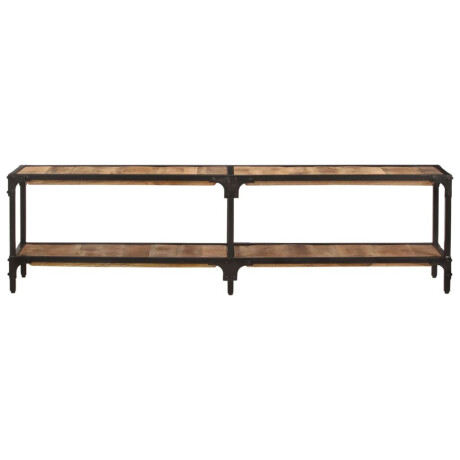 vidaXL Tv-meubel 150x30x41 cm massief mangohout afbeelding2 - 1