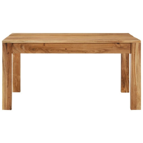 vidaXL Salontafel 80x80x40 cm massief acaciahout afbeelding2 - 1