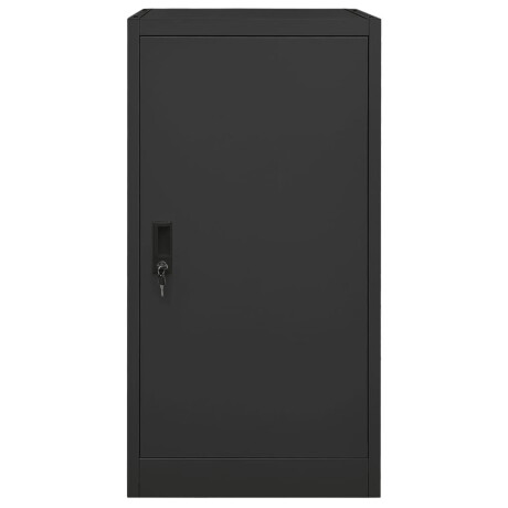 vidaXL Zadelkast 53x53x105 cm staal antracietkleurig afbeelding2 - 1