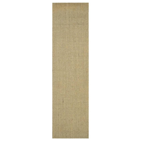 vidaXL Vloerkleed 66x250 cm natuurlijk sisal groen afbeelding2 - 1