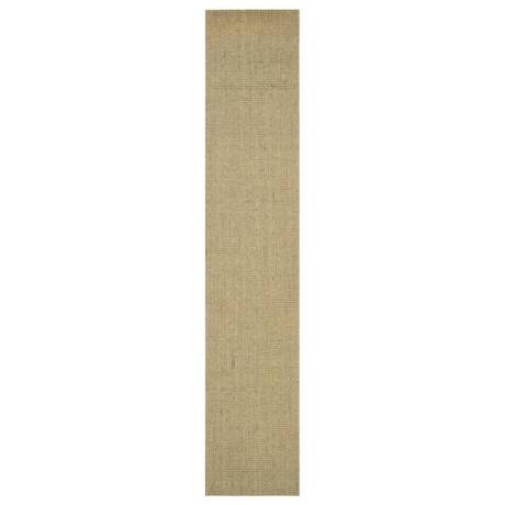 vidaXL Vloerkleed 66x350 cm natuurlijk sisal groen afbeelding2 - 1