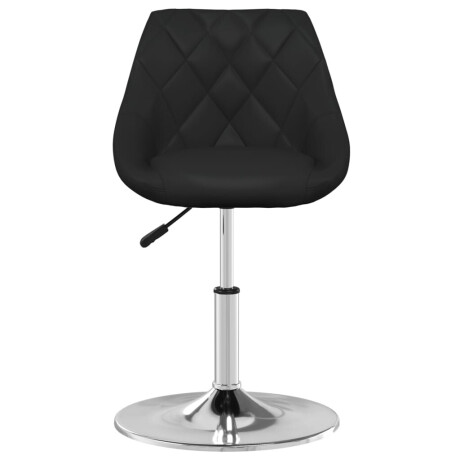vidaXL Eetkamerstoelen 6 st kunstleer zwart afbeelding2 - 1