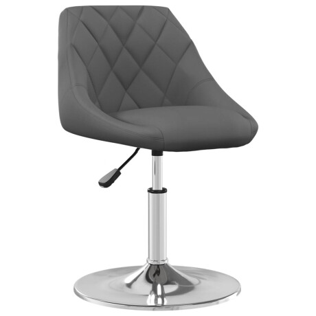 vidaXL Eetkamerstoelen draaibaar 6 st fluweel donkergrijs afbeelding2 - 1