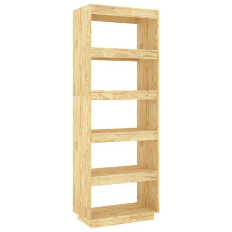 vidaXL Boekenkast / kamerscherm 60x35x167 cm massief grenenhout afbeelding2 - 1