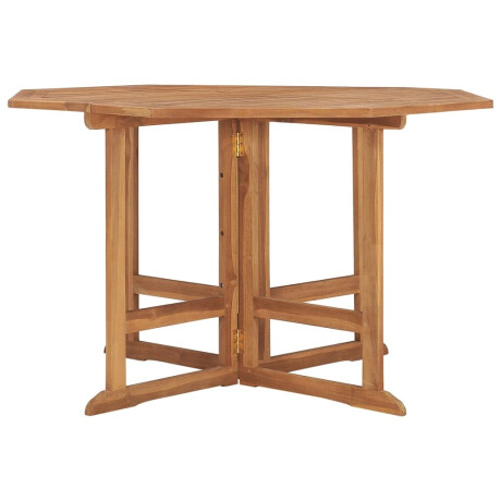 vidaXL Tuintafel inklapbaar 110x110x75 cm massief teakhout afbeelding2 - 1