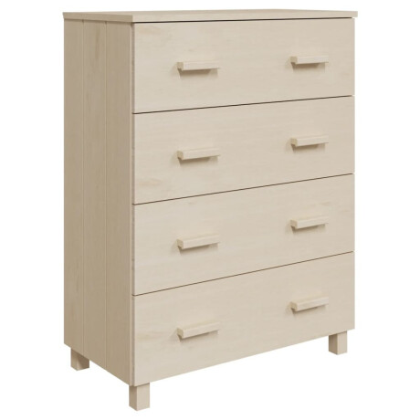 vidaXL Dressoir HAMAR 79x40x103,5 cm massief grenenhout honingbruin afbeelding2 - 1
