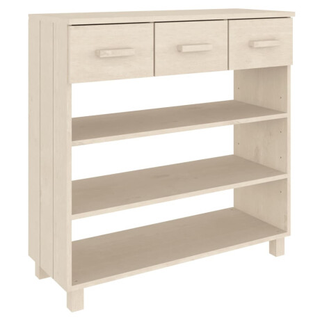 vidaXL Wandtafel HAMAR 90x35x90 cm massief grenenhout honingbruin afbeelding2 - 1