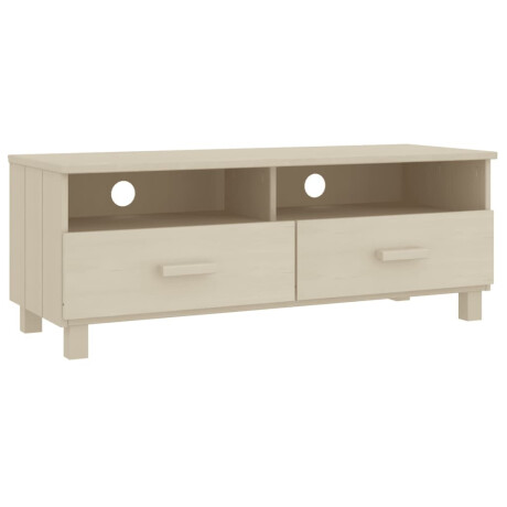 vidaXL Tv-meubel HAMAR 106x40x40 cm massief grenenhout honingbruin afbeelding2 - 1