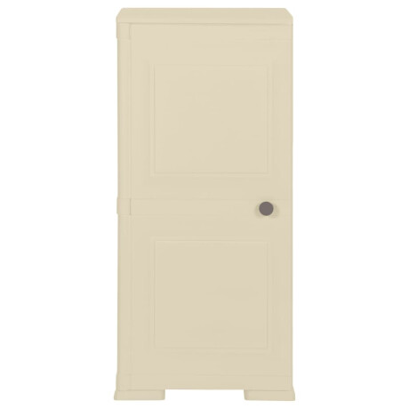 vidaXL Opbergkast hout-look 40x43x85,5 cm kunststof angorawit afbeelding2 - 1