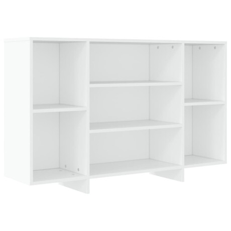 vidaXL Dressoir 120x30x75 cm bewerkt hout wit afbeelding2 - 1