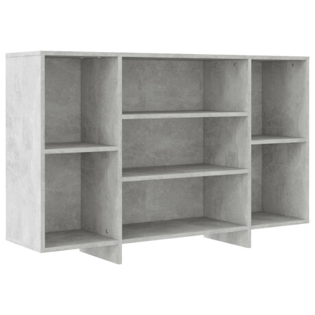 vidaXL Dressoir 120x30x75 cm bewerkt hout betongrijs afbeelding2 - 1