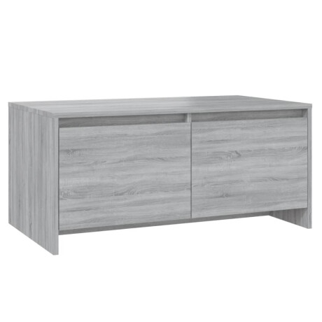 vidaXL Salontafel 90x50x41,5 cm bewerkt hout grijs sonoma eikenkleurig afbeelding2 - 1