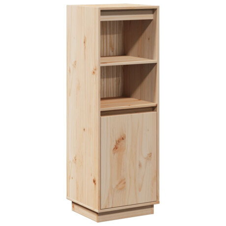 vidaXL Hoge kast 37x34x110 cm massief grenenhout afbeelding2 - 1