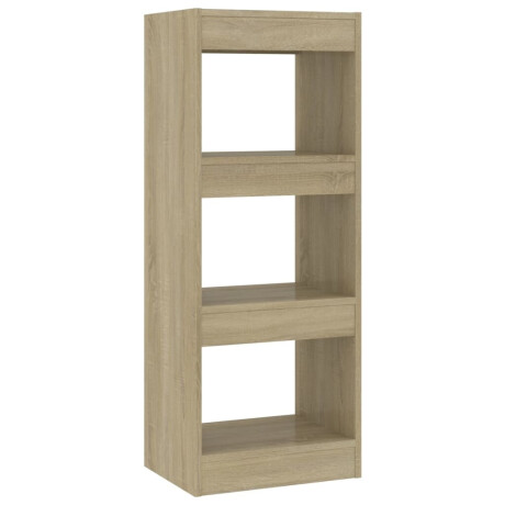 vidaXL Boekenkast/kamerscherm 40x30x103 cm bewerkt hout sonoma eiken afbeelding2 - 1