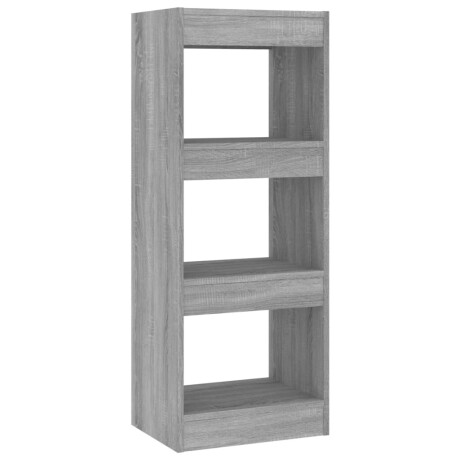 vidaXL Boekenkast/kamerscherm 40x30x103 cm bewerkt hout grijs sonoma afbeelding2 - 1