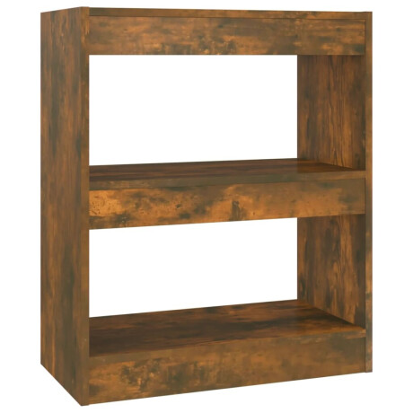 vidaXL Boekenkast/kamerscherm 60x30x72 cm gerookt eikenkleurig afbeelding2 - 1