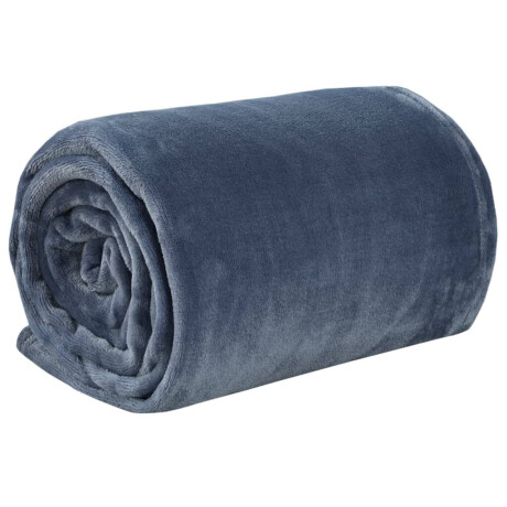 vidaXL Deken 130x170 cm polyester ultiem grijs afbeelding2 - 1