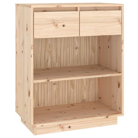 vidaXL Wandkast 60x34x75 cm massief grenenhout afbeelding2 - 1