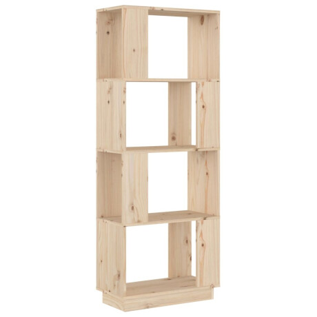 vidaXL Boekenkast/kamerscherm 51x25x132 cm massief grenenhout afbeelding2 - 1