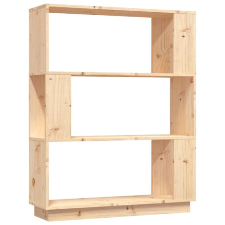 vidaXL Boekenkast/kamerscherm 80x25x101 cm massief grenenhout afbeelding2 - 1