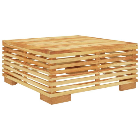 vidaXL Tuintafel 69,5x69,5x31 cm massief teakhout afbeelding2 - 1