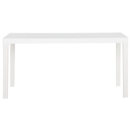 vidaXL Tuintafel 150x90x72 cm polypropeen wit afbeelding2 - 1
