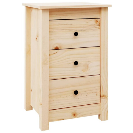 vidaXL Nachtkastje 40x35x61,5 cm massief grenenhout afbeelding2 - 1