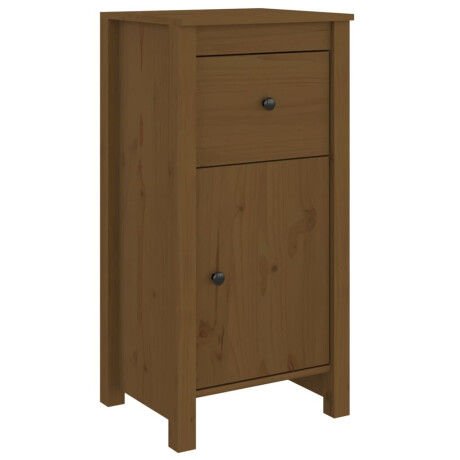 vidaXL Dressoir 40x35x80 cm massief grenenhout honingbruin afbeelding2 - 1