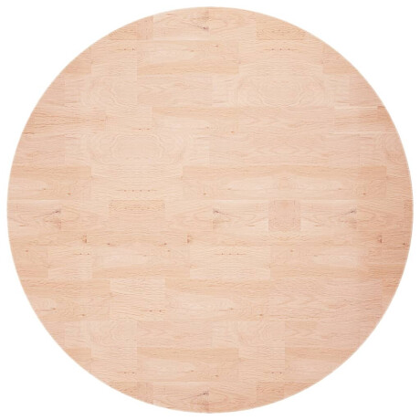 vidaXL Tafelblad rond Ø60x1,5 cm onbehandeld massief eikenhout afbeelding2 - 1