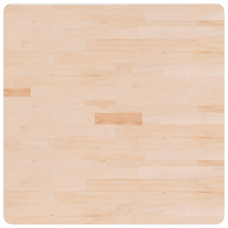 vidaXL Tafelblad vierkant 80x80x4 cm onbehandeld massief eikenhout afbeelding2 - 1
