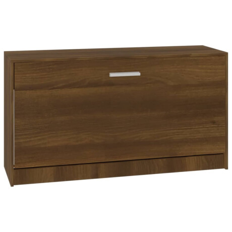 vidaXL Schoenenbank 80x24x45 cm bewerkt hout bruin eikenkleur afbeelding2 - 1