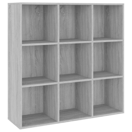 vidaXL Boekenkast 98x29x97,5 cm grijs sonoma eikenkleurig afbeelding2 - 1