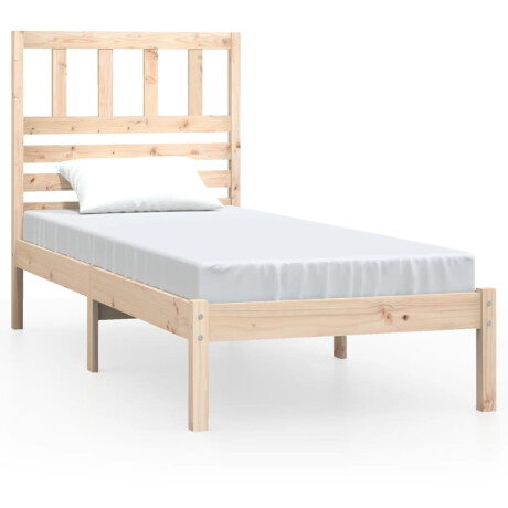 vidaXL Bedframe massief grenenhout 90x200 cm afbeelding2 - 1