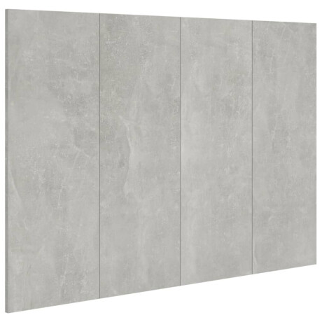 vidaXL Hoofdbord 120x1,5x80 cm bewerkt hout betongrijs afbeelding2 - 1