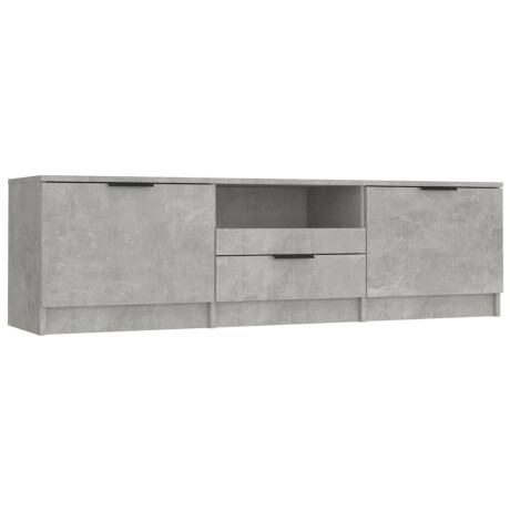 vidaXL Tv-meubel 140x35x40 cm bewerkt hout betongrijs afbeelding2 - 1
