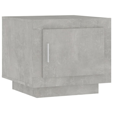 vidaXL Salontafel 51x50x45 cm bewerkt hout betongrijs afbeelding2 - 1
