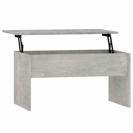 vidaXL Salontafel 80x50,5x41,5 cm bewerkt hout betongrijs afbeelding2 - 1